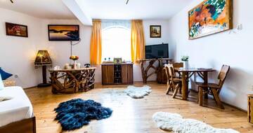 Фото номера Двухместный номер Делюкс с 1 кроватью Отель Castelul de Vis г. Aninoasa 4